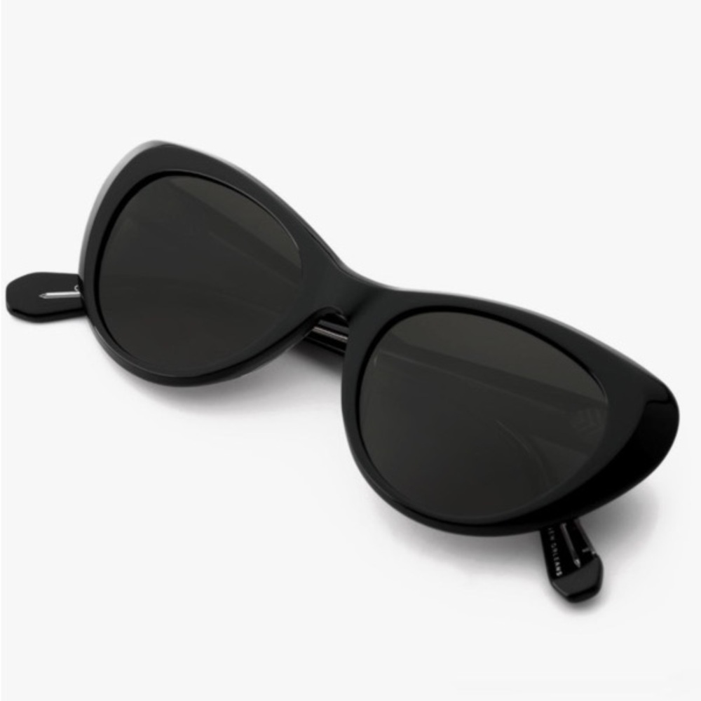 KREWE Irma in Black + Black and Crystal